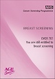 Over 70? You are still entitled to breast screening.