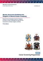 NHSBSP No. 20: Quality Assurance Guidelines for Surgeons in Breast Cancer Screening PDF 660Kb