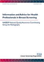 Information and Advice for Health Professionals in Breast Screening