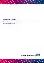 The Right Results: Guide to the Correct Processing and Issuing of Results
