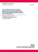 PDF (580Kb): A Cost Comparison of Full Field Digital Mammography (FFDM) with Film-screen Mammography in Breast Cancer Screening