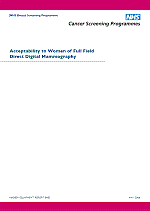 Acceptability to Women of Full Field Direct Digital Mammography