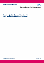 Routine Quality Control Tests for Full Field Digital Mammography Systems