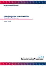 Clinical Guidelines for Breast Cancer Screening Assessment  - PDF 431Kb 