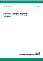 Evaluation of two height adjustable footrests for use in cervical cytology laboratories 4Mb PDF