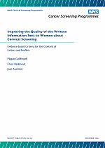 Evidence-based Criteria for the Content of Letters and Leaflets 700Kb