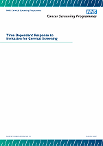 Time Dependent Response To Invitation For Cervical Screening (PDF 2.6Mb)